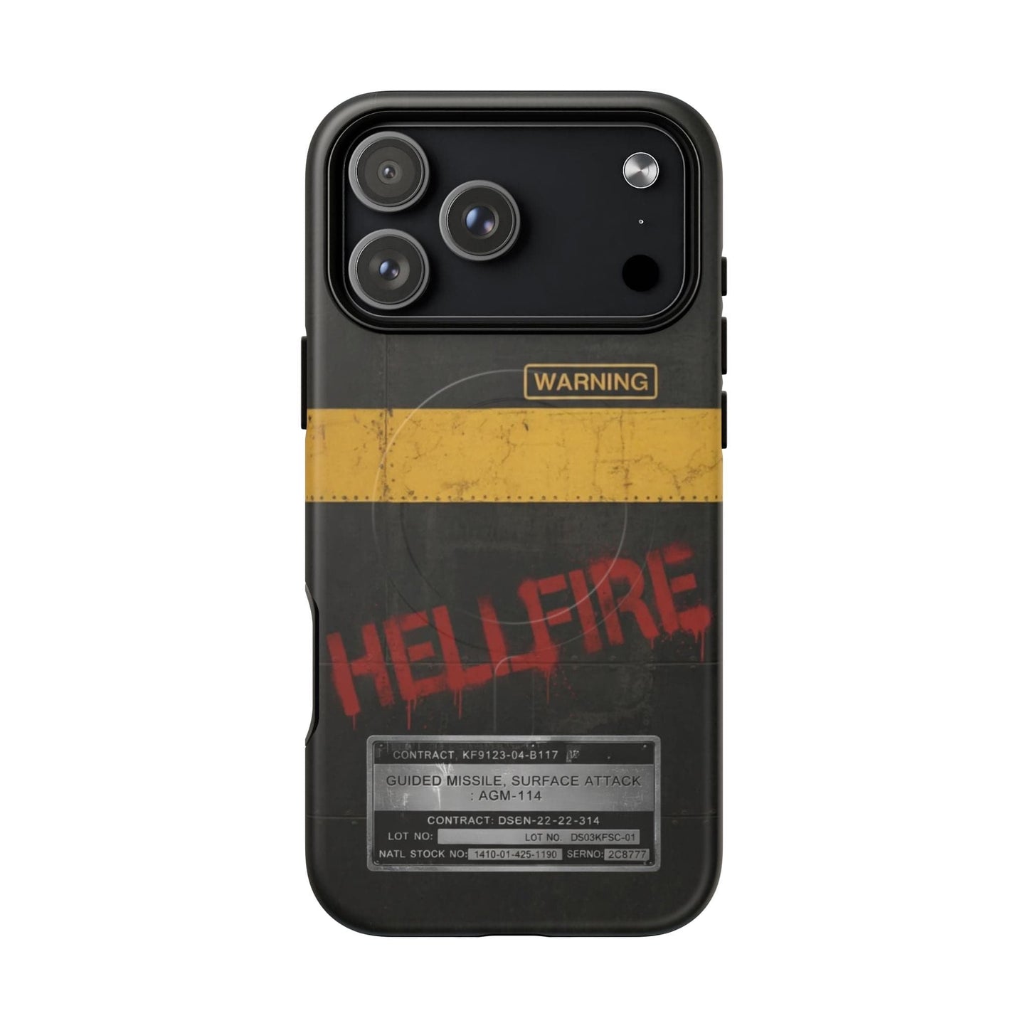K-Factor Supply Co Hellfire Tough Magnetic iPhone Case iPhone 17 Pro Max