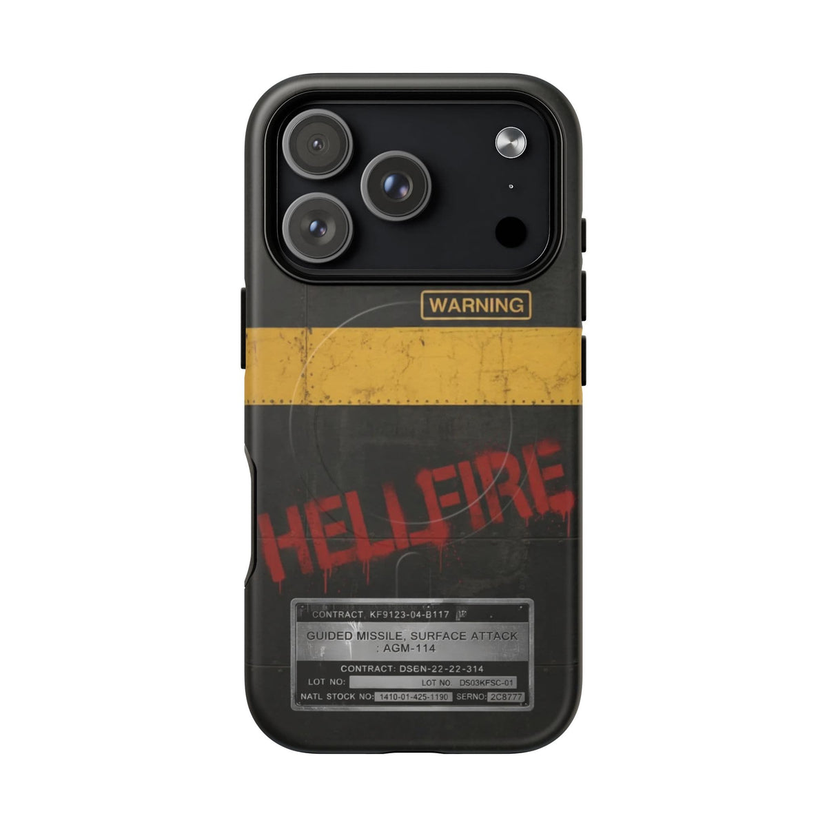 K-Factor Supply Co Hellfire Tough Magnetic iPhone Case iPhone 18 Pro / Matte