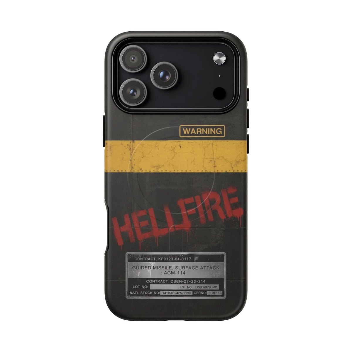 K-Factor Supply Co Hellfire Tough Magnetic iPhone Case iPhone 18 Pro Max / Matte