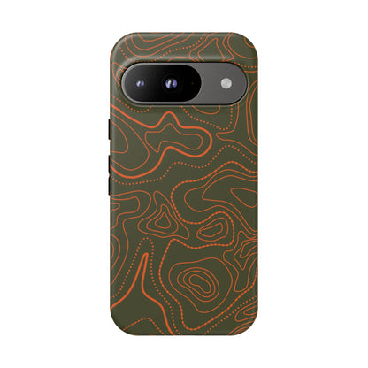 K-Factor Supply Co Hunter Topo Tough Android Case Google Pixel 9
