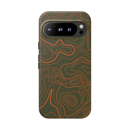 K-Factor Supply Co Hunter Topo Tough Android Case Google Pixel 9 Pro