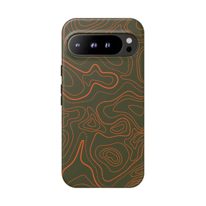 K-Factor Supply Co Hunter Topo Tough Android Case Google Pixel 9 Pro XL