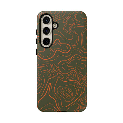 K-Factor Supply Co Hunter Topo Tough Android Case Samsung Galaxy S24 Plus