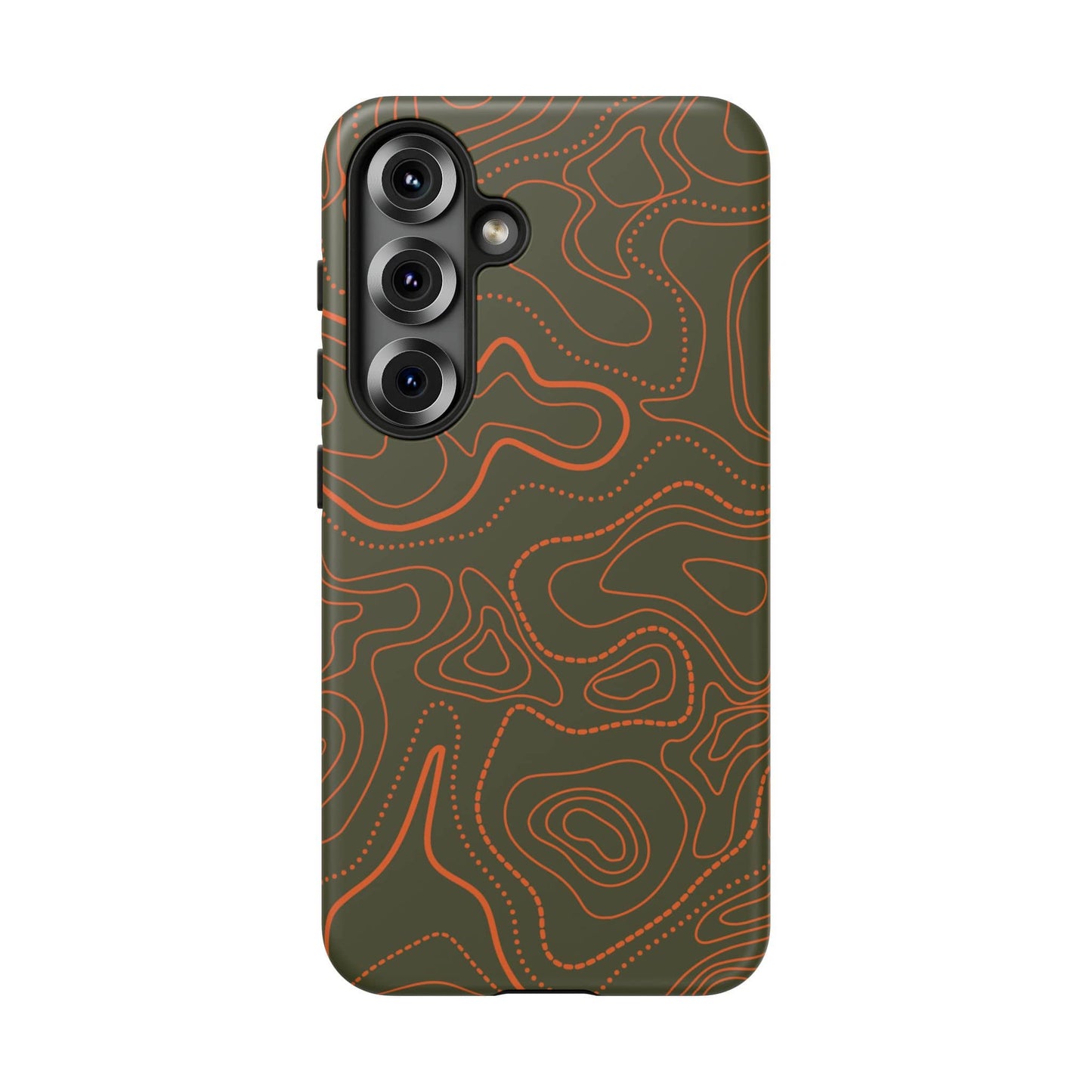 K-Factor Supply Co Hunter Topo Tough Android Case Samsung Galaxy S25
