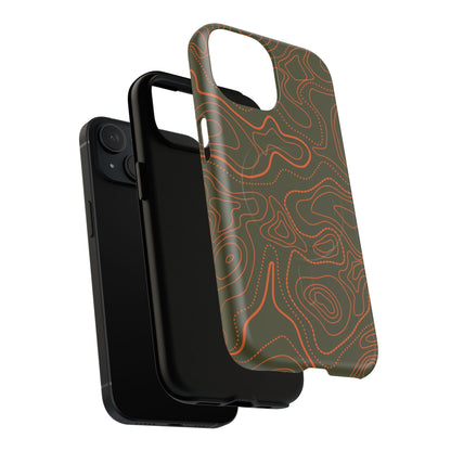 K-Factor Supply Co Hunter Topo Tough Magnetic iPhone Case