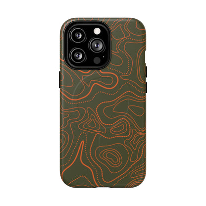 K-Factor Supply Co Hunter Topo Tough Magnetic iPhone Case iPhone 13 Pro