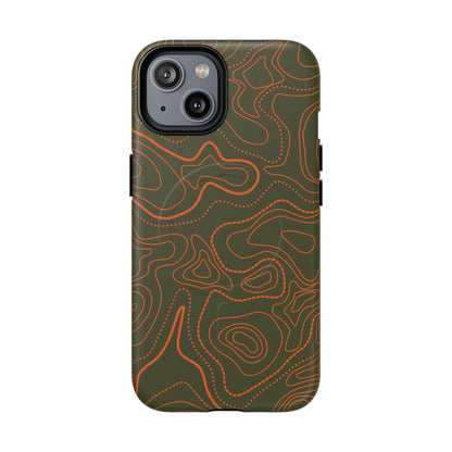 K-Factor Supply Co Hunter Topo Tough Magnetic iPhone Case iPhone 14