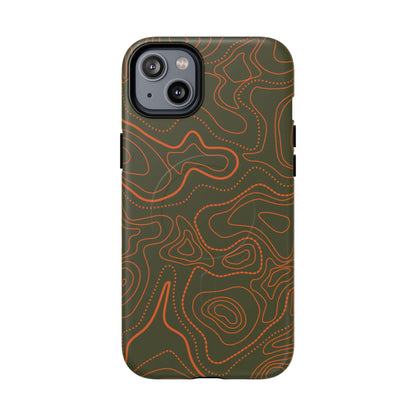 K-Factor Supply Co Hunter Topo Tough Magnetic iPhone Case iPhone 14 Plus