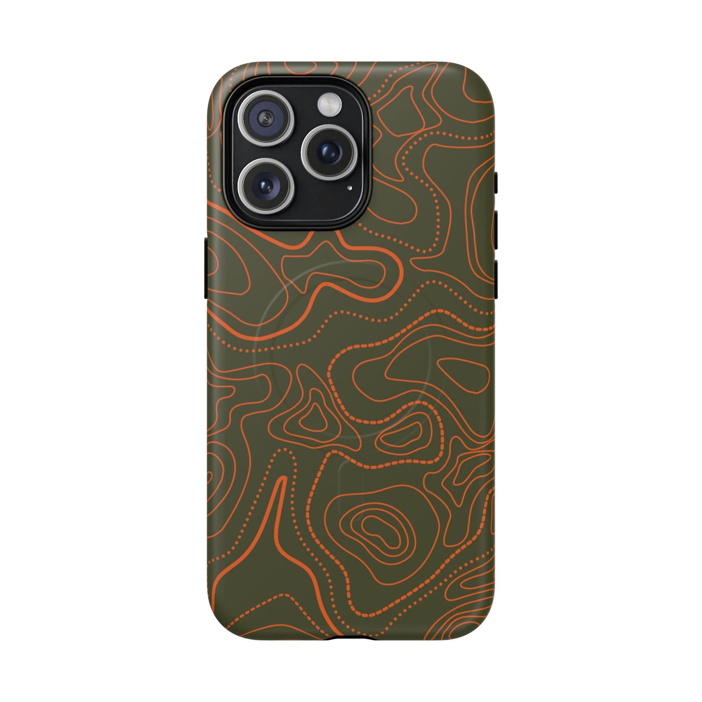 K-Factor Supply Co Hunter Topo Tough Magnetic iPhone Case iPhone 15 Pro Max