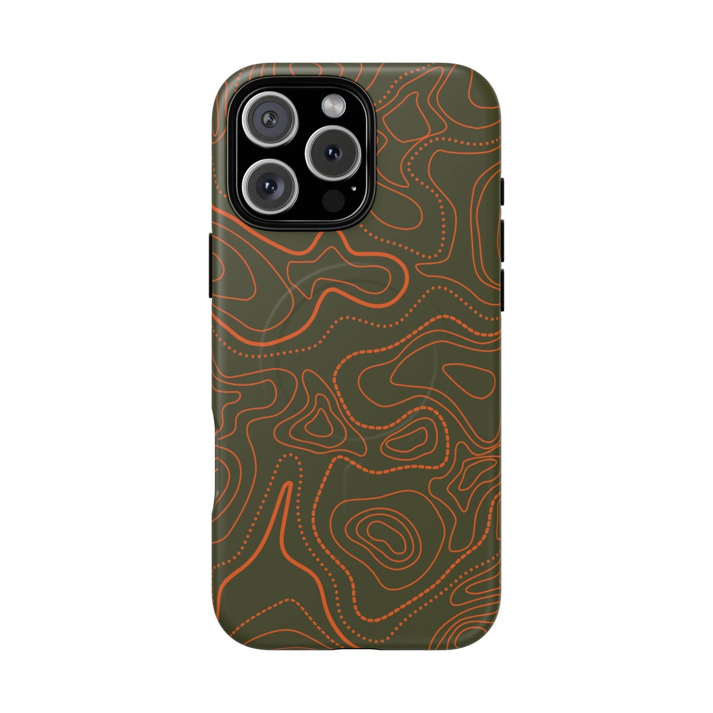 K-Factor Supply Co Hunter Topo Tough Magnetic iPhone Case iPhone 16 Pro Max