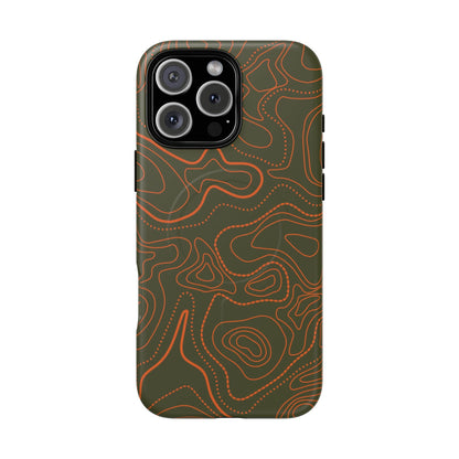 K-Factor Supply Co Hunter Topo Tough Magnetic iPhone Case iPhone 16 Pro Max