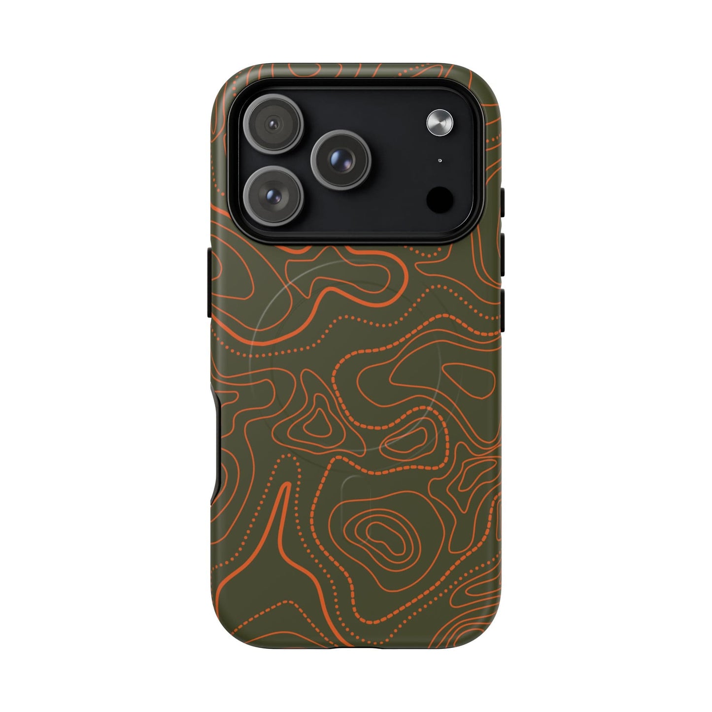 K-Factor Supply Co Hunter Topo Tough Magnetic iPhone Case iPhone 17 Pro