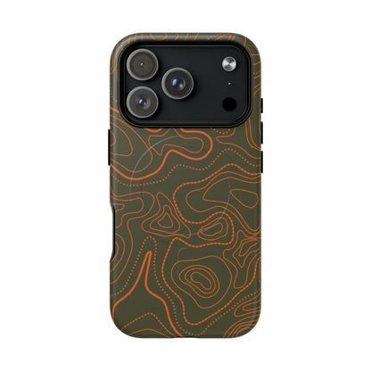 K-Factor Supply Co Hunter Topo Tough Magnetic iPhone Case iPhone 17 Pro
