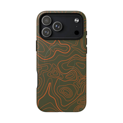 K-Factor Supply Co Hunter Topo Tough Magnetic iPhone Case iPhone 17 Pro Max