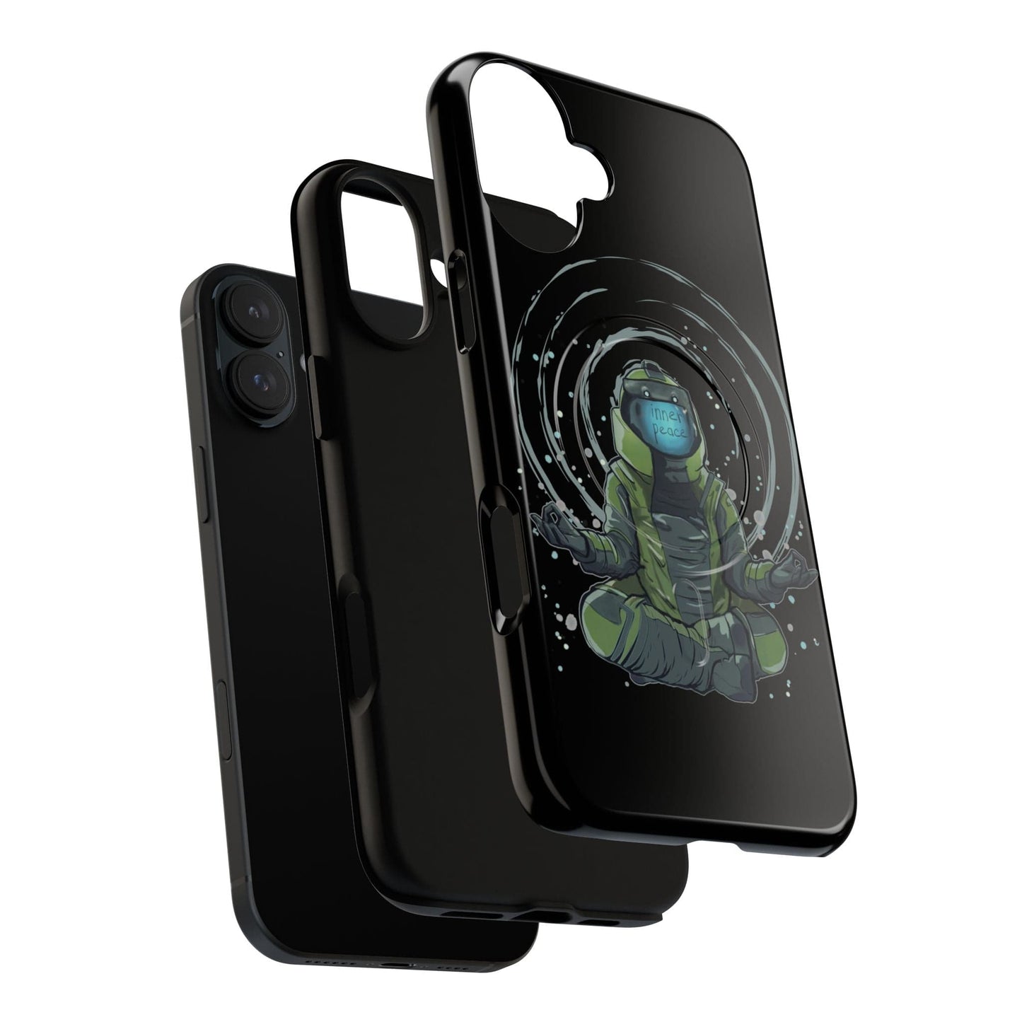 K-Factor Supply Co Inner Peace Tough Magnetic iPhone Case