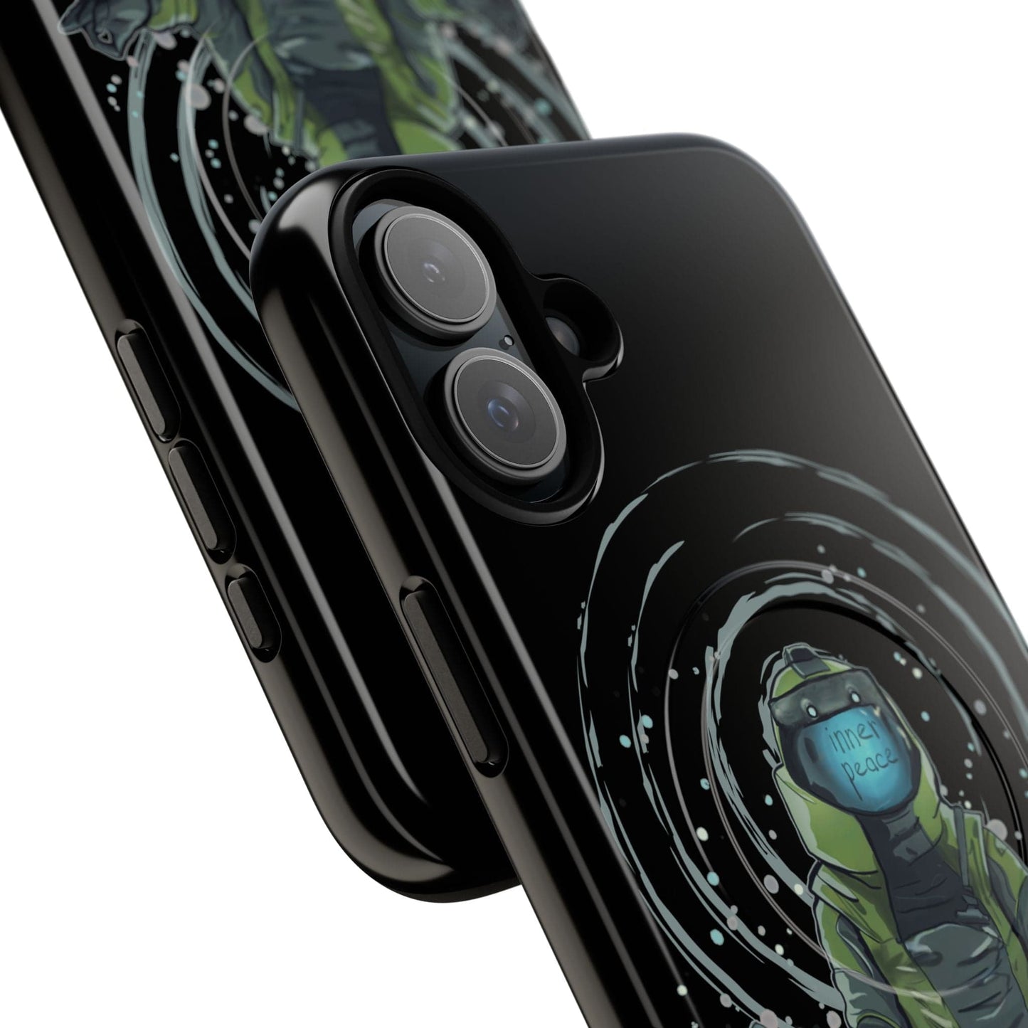 K-Factor Supply Co Inner Peace Tough Magnetic iPhone Case