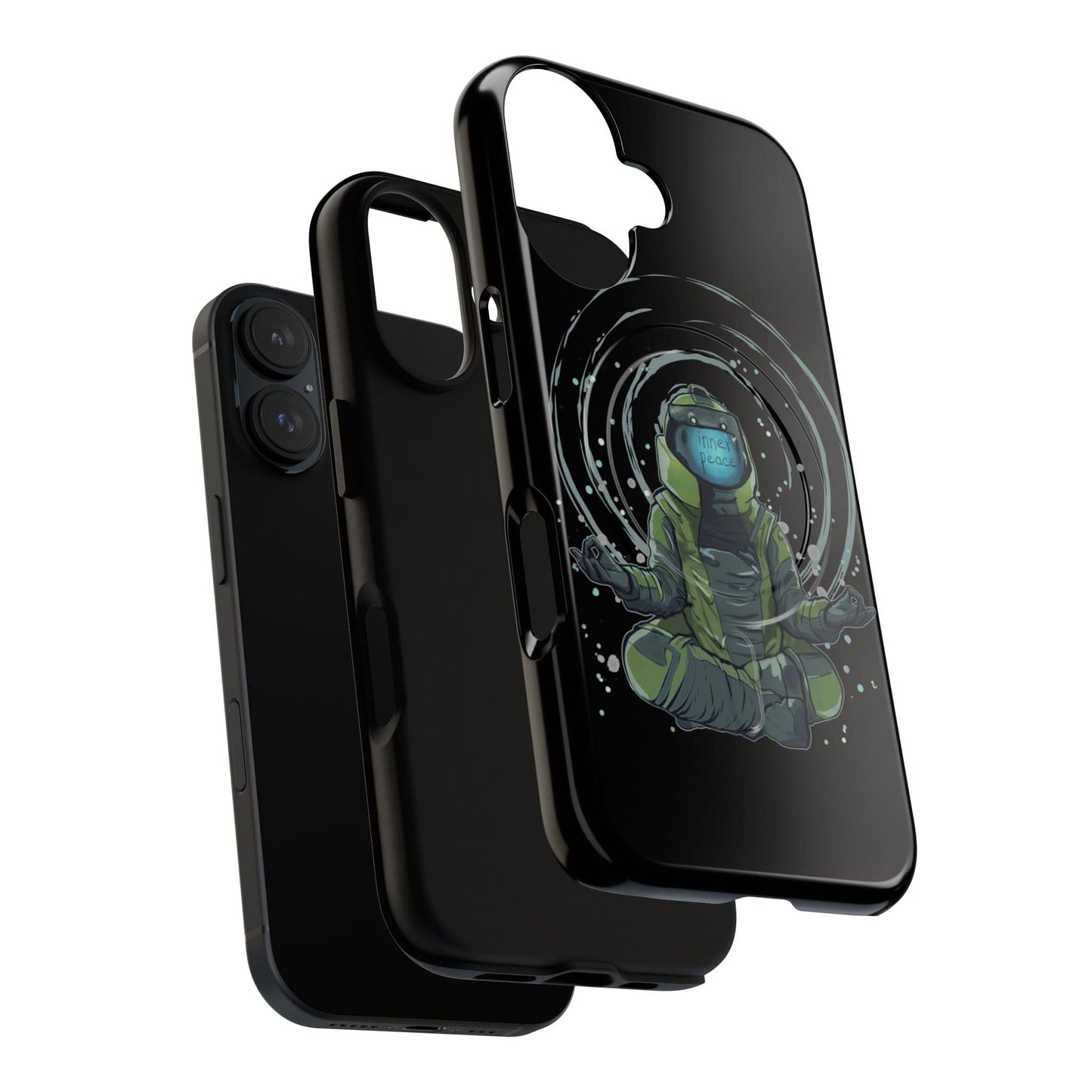 K-Factor Supply Co Inner Peace Tough Magnetic iPhone Case