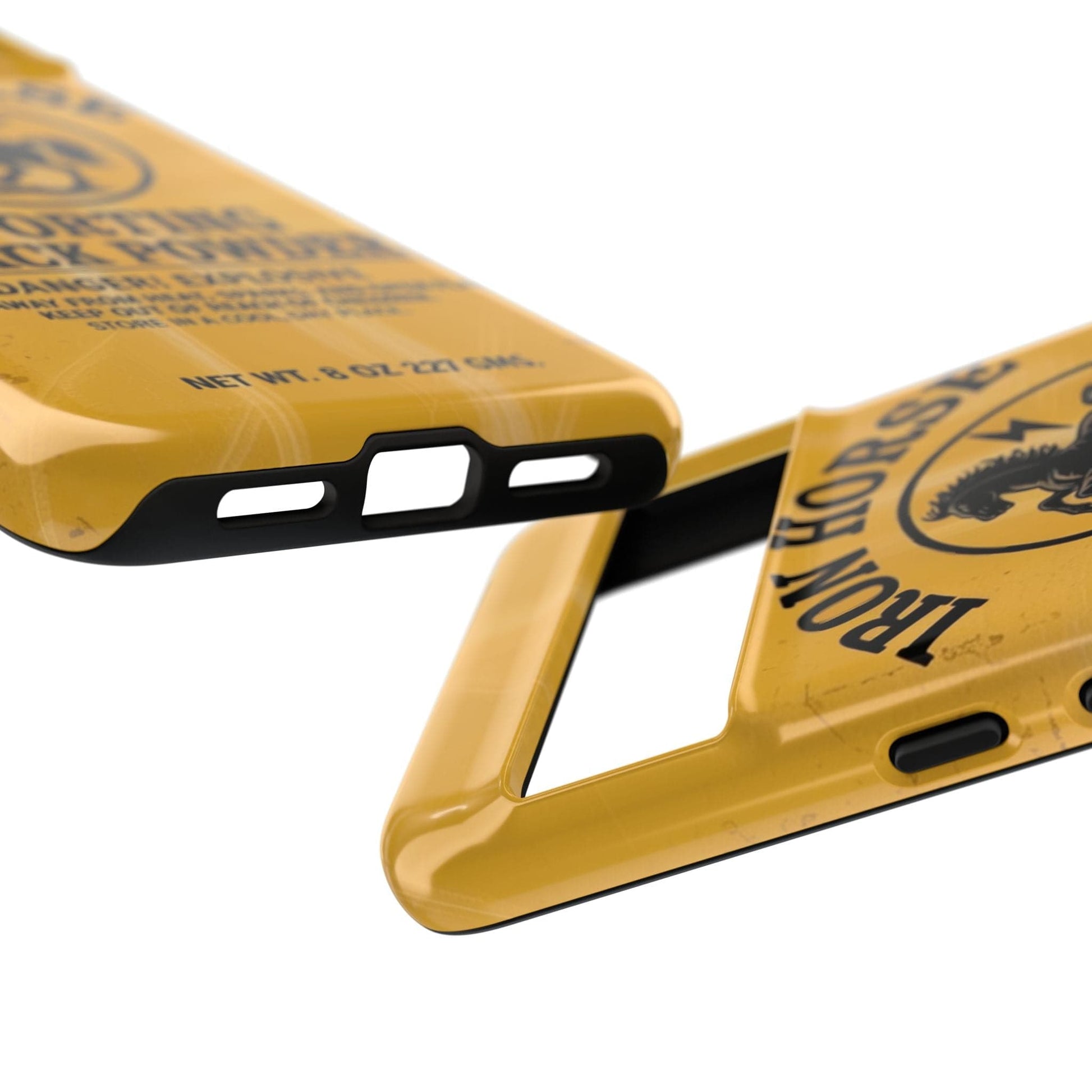 K-Factor Supply Co Iron Horse Black Powder Tough Android Case