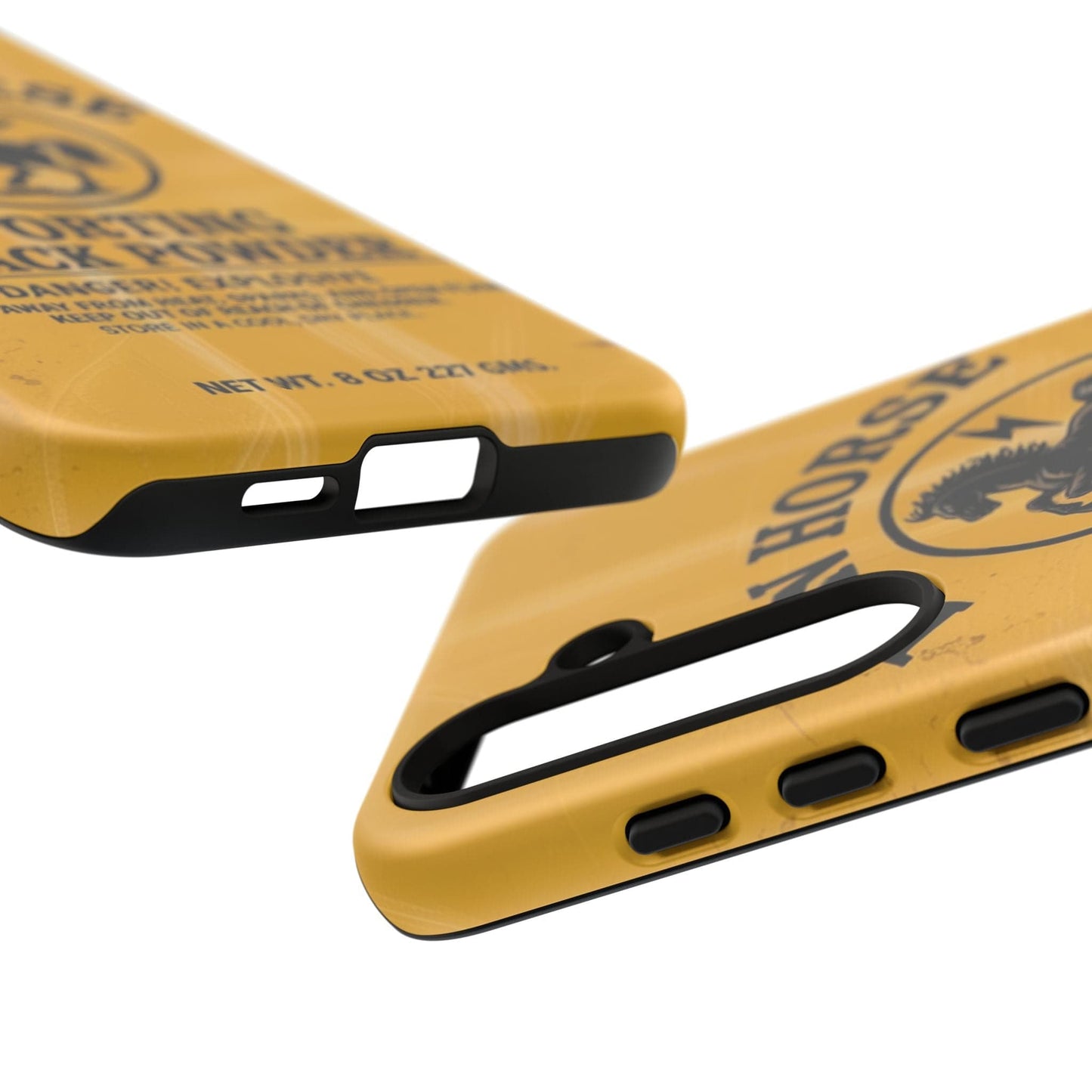 K-Factor Supply Co Iron Horse Black Powder Tough Android Case