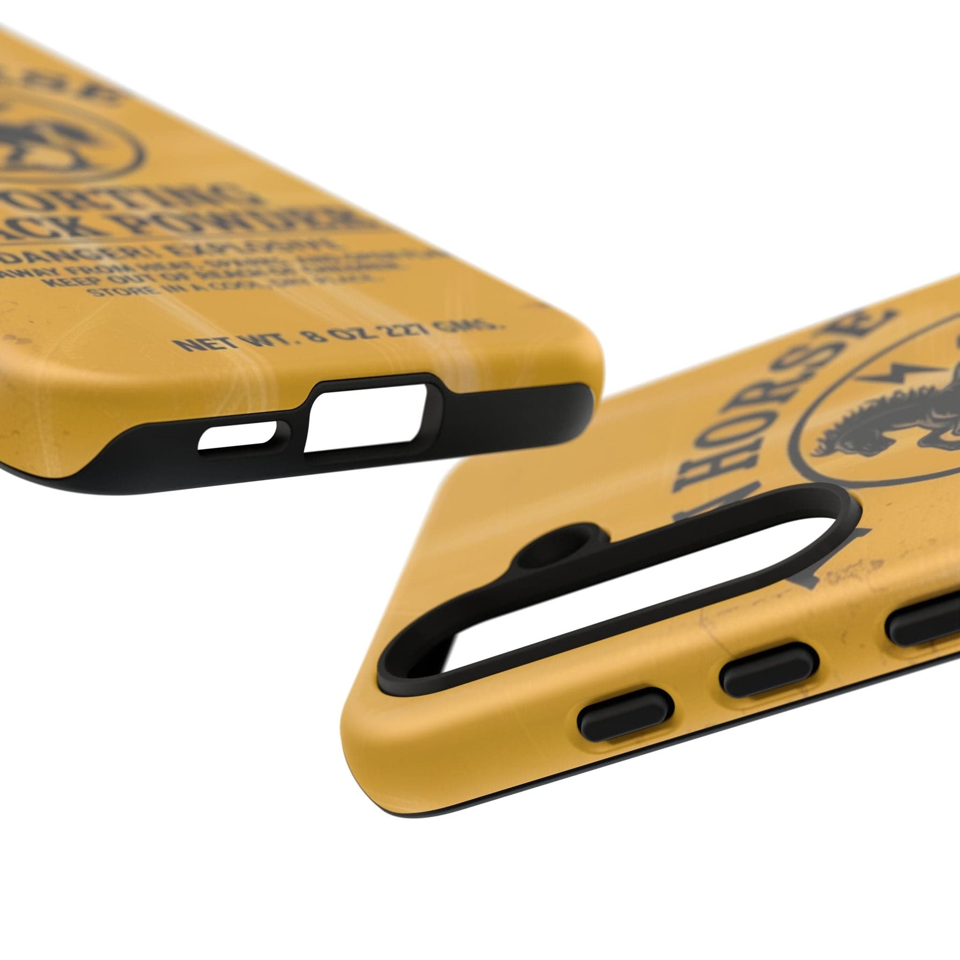 K-Factor Supply Co Iron Horse Black Powder Tough Android Case