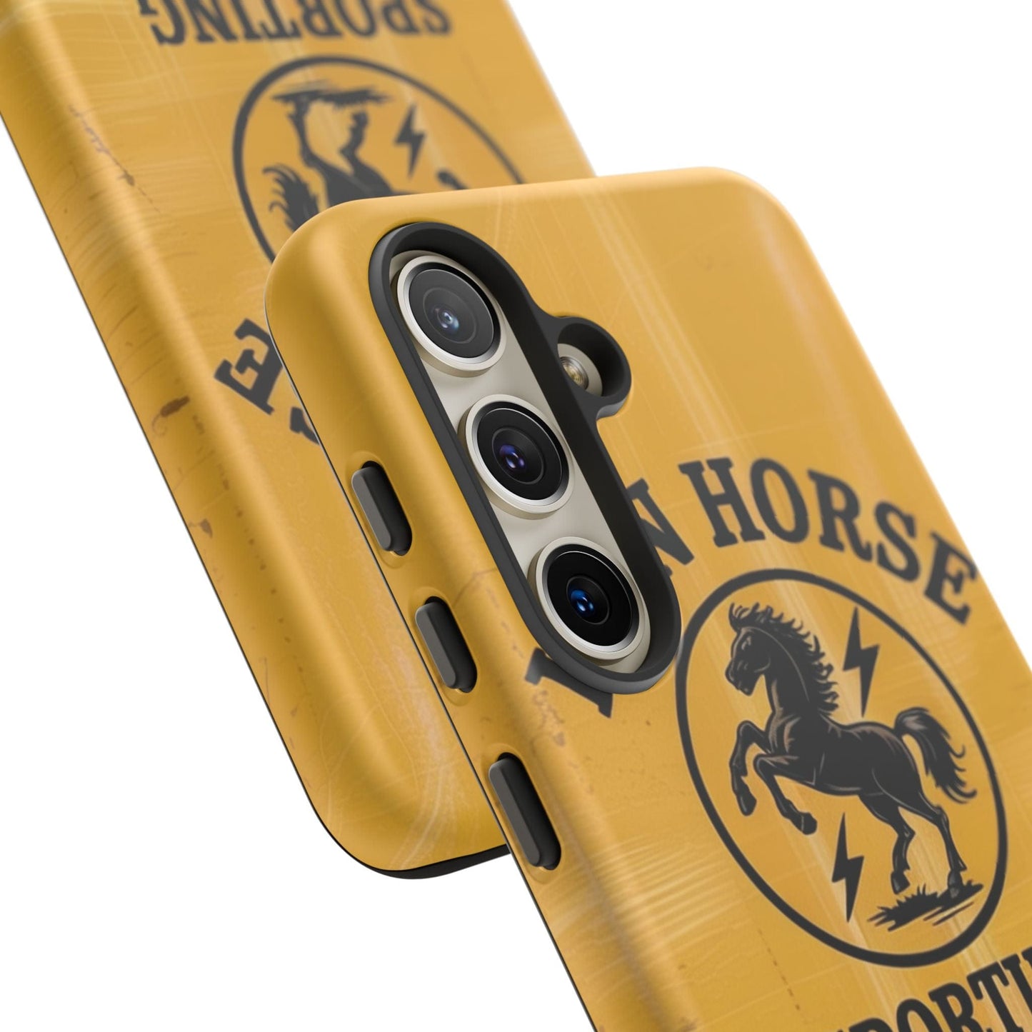 K-Factor Supply Co Iron Horse Black Powder Tough Android Case