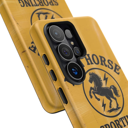 K-Factor Supply Co Iron Horse Black Powder Tough Android Case