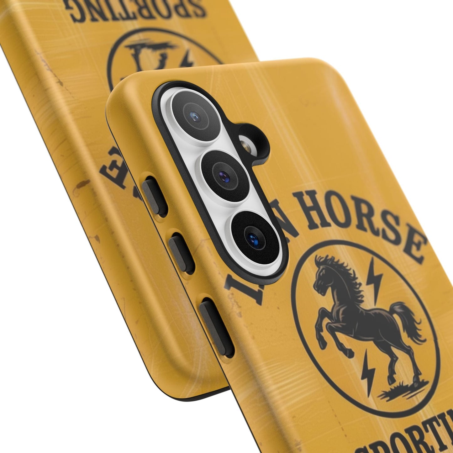 K-Factor Supply Co Iron Horse Black Powder Tough Android Case