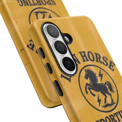 K-Factor Supply Co Iron Horse Black Powder Tough Android Case