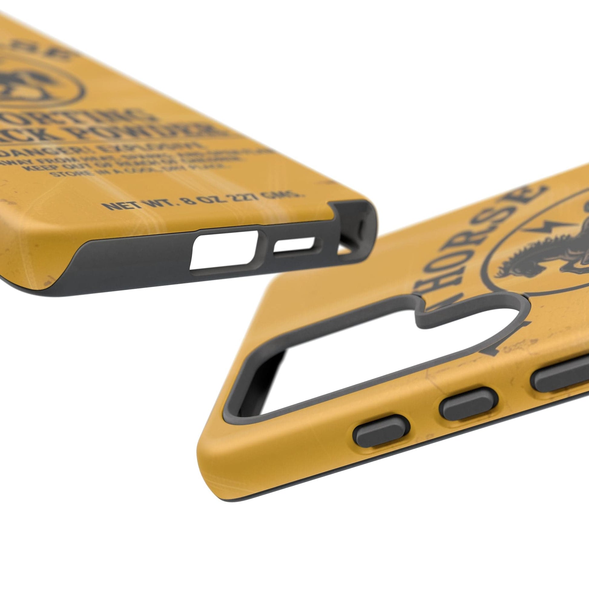 K-Factor Supply Co Iron Horse Black Powder Tough Android Case