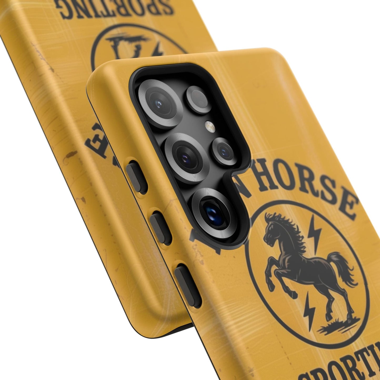 K-Factor Supply Co Iron Horse Black Powder Tough Android Case