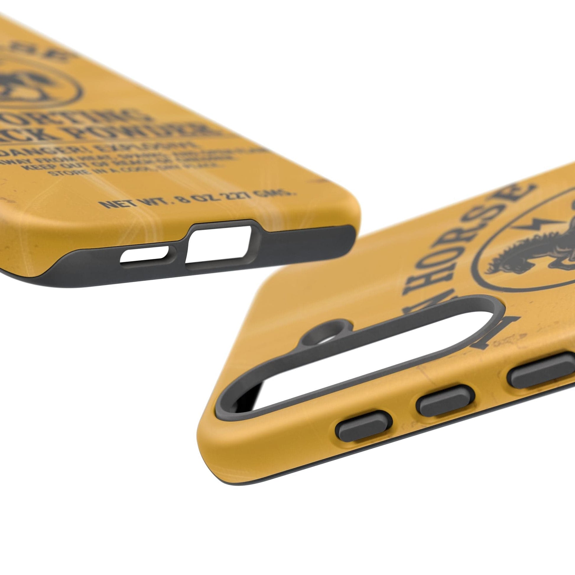 K-Factor Supply Co Iron Horse Black Powder Tough Android Case