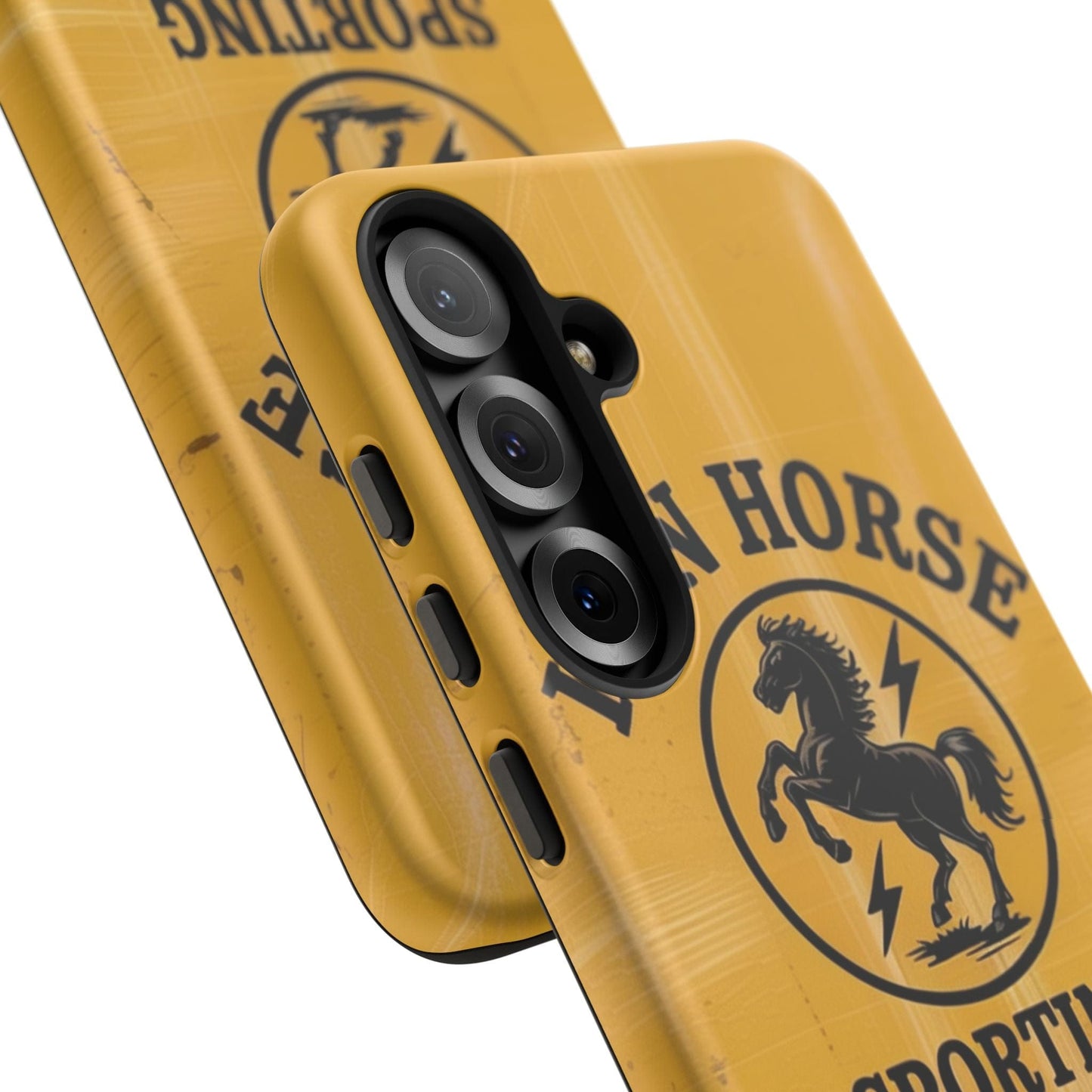 K-Factor Supply Co Iron Horse Black Powder Tough Android Case