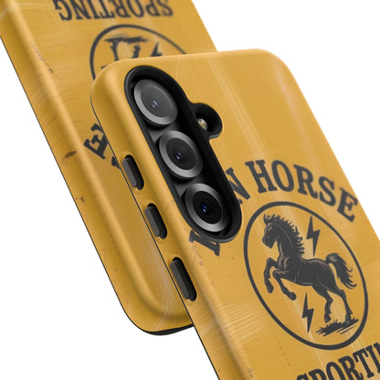 K-Factor Supply Co Iron Horse Black Powder Tough Android Case