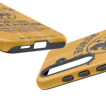 K-Factor Supply Co Iron Horse Black Powder Tough Android Case