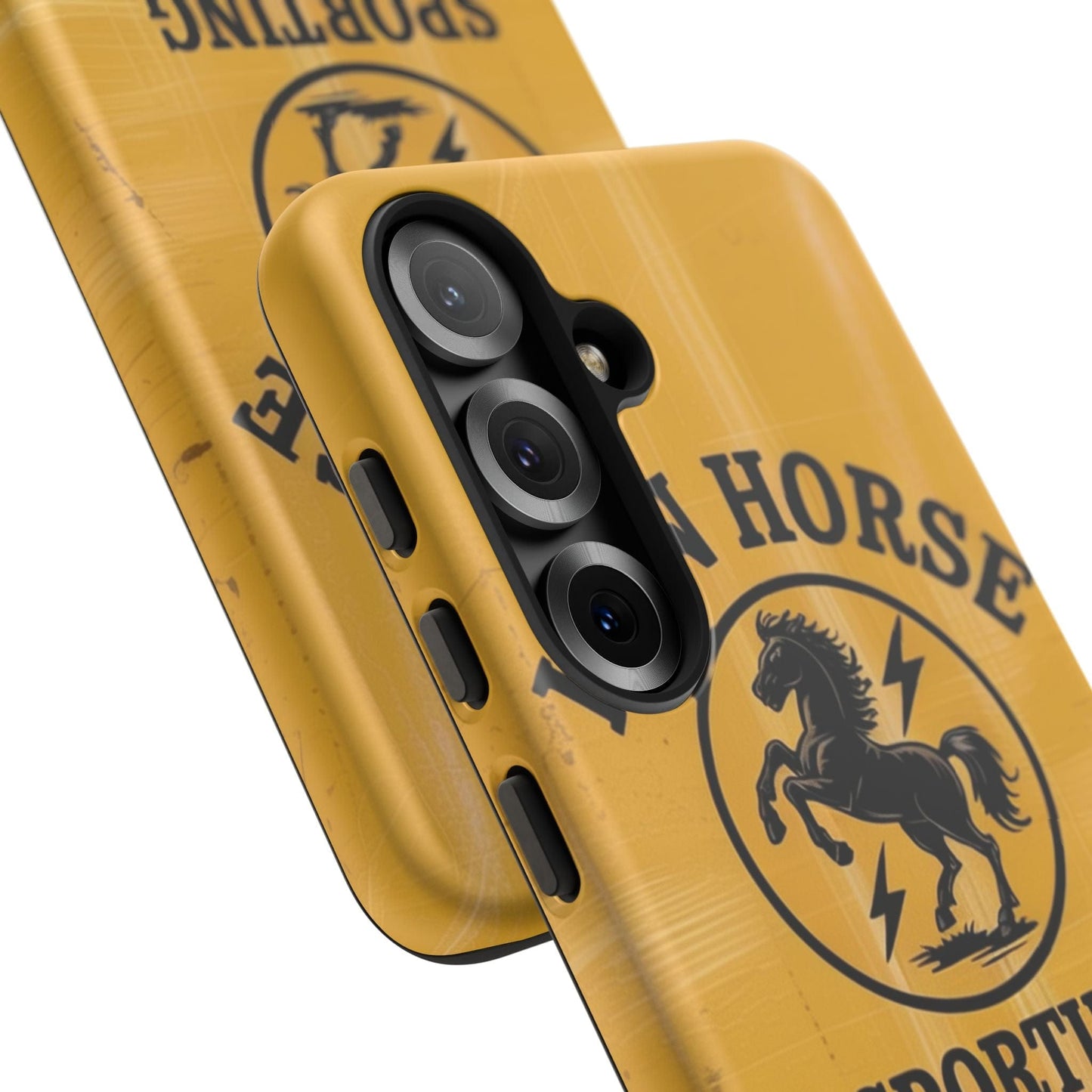 K-Factor Supply Co Iron Horse Black Powder Tough Android Case