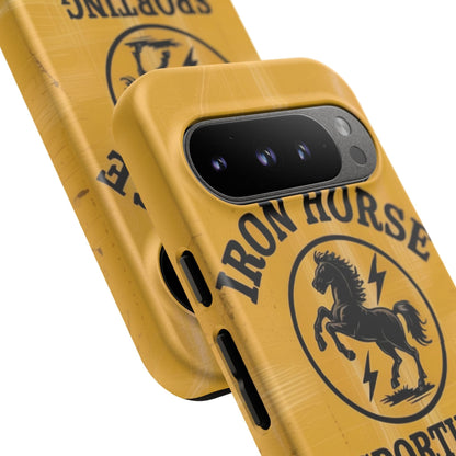 K-Factor Supply Co Iron Horse Black Powder Tough Android Case