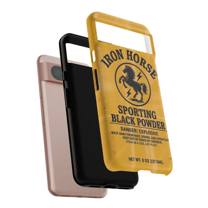 K-Factor Supply Co Iron Horse Black Powder Tough Android Case