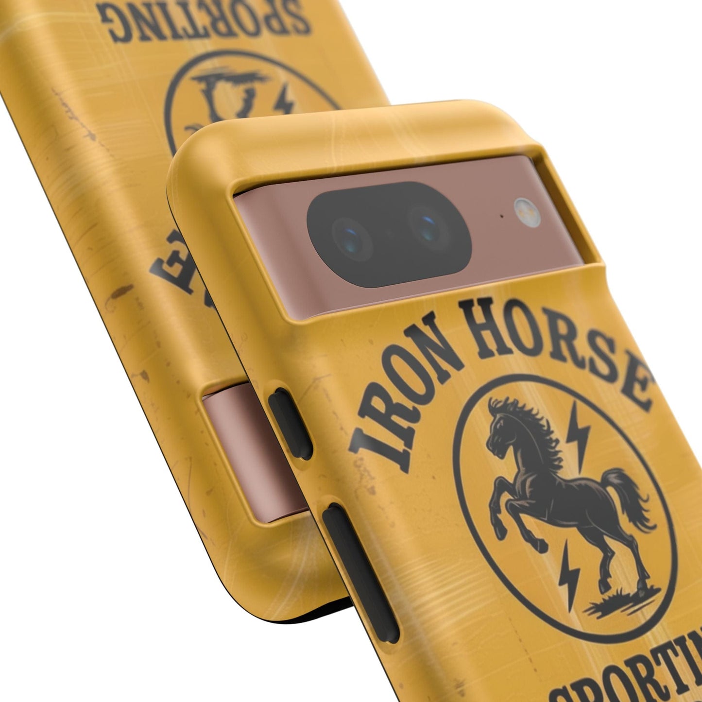 K-Factor Supply Co Iron Horse Black Powder Tough Android Case