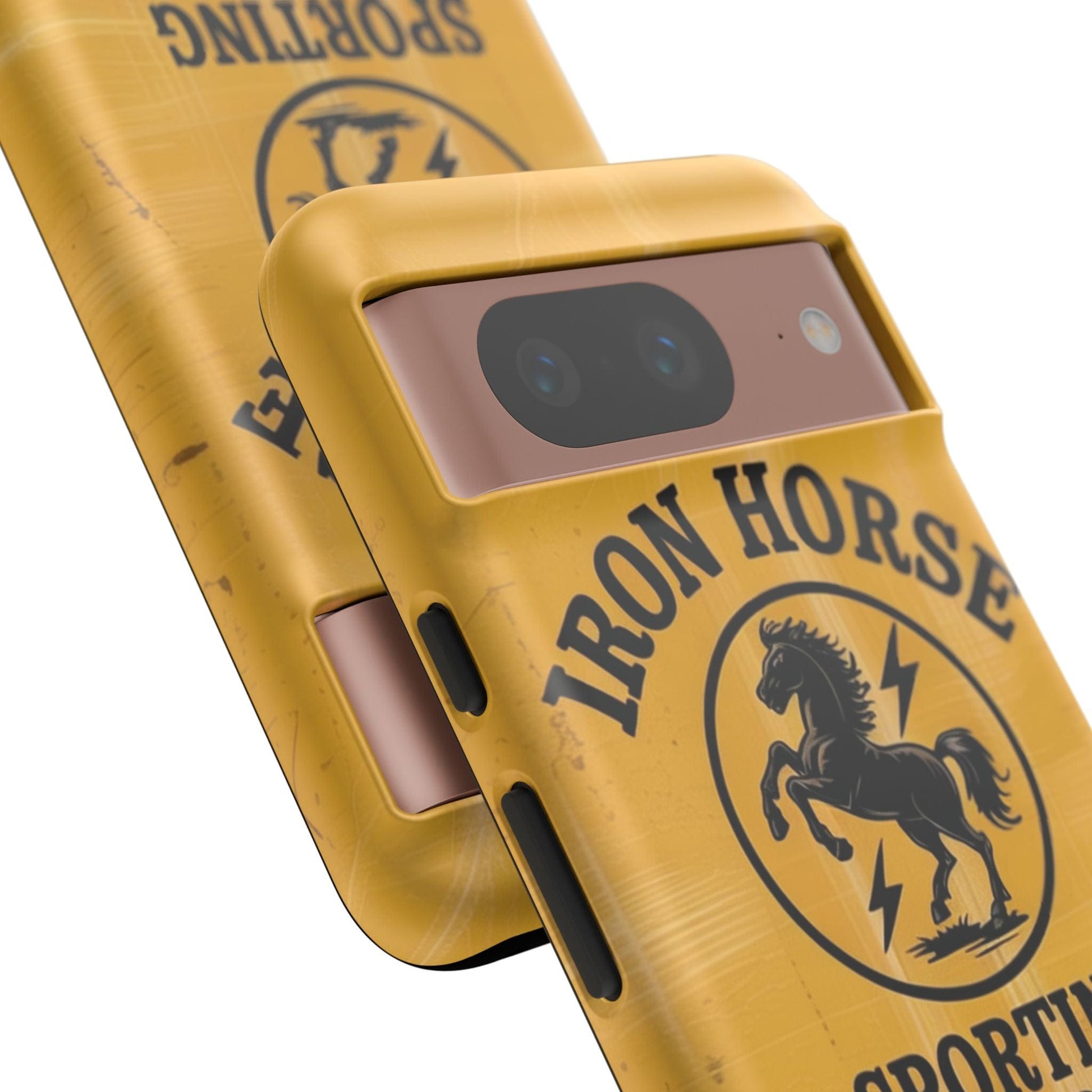K-Factor Supply Co Iron Horse Black Powder Tough Android Case