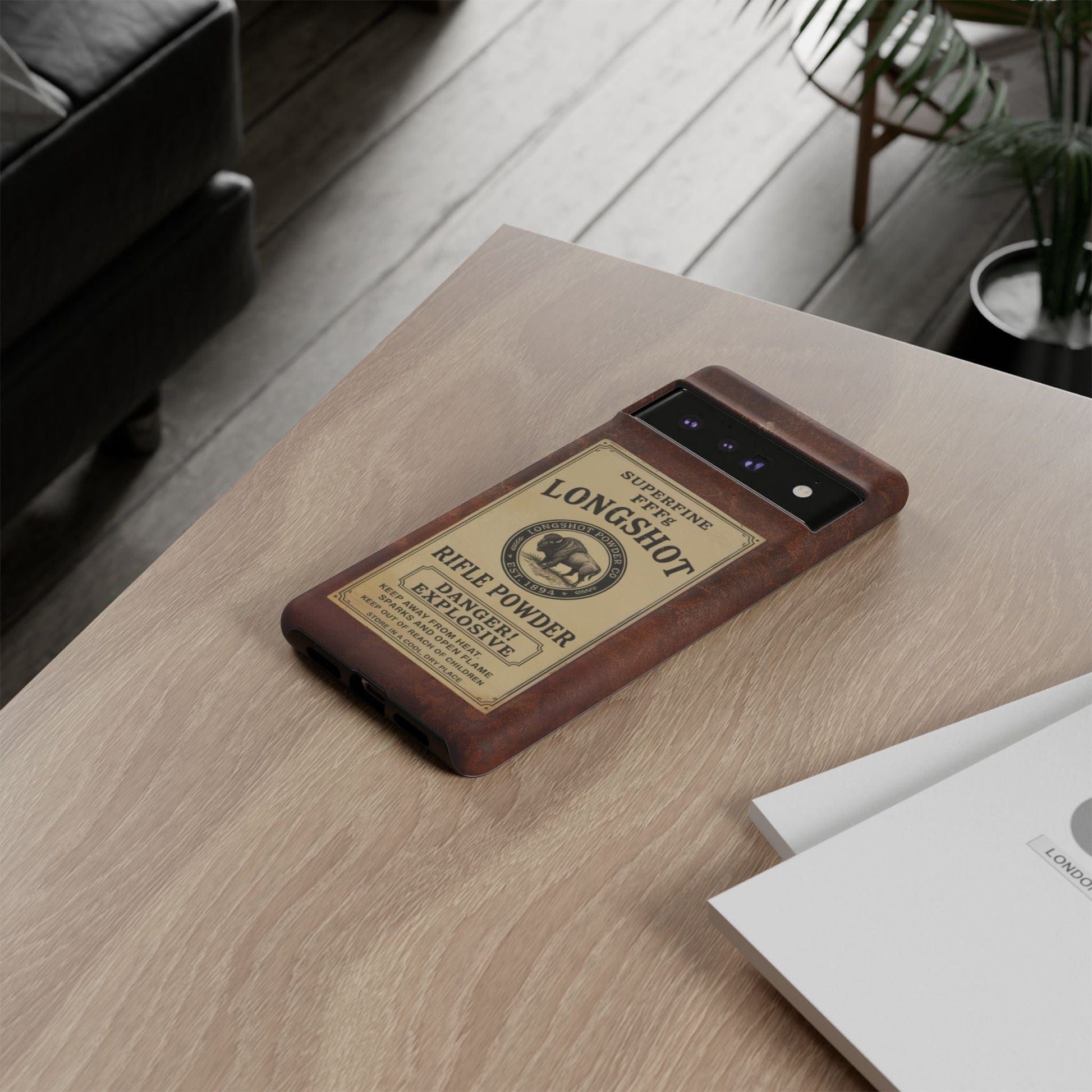 K-Factor Supply Co Longshot Rifle Powder Tough Android Case