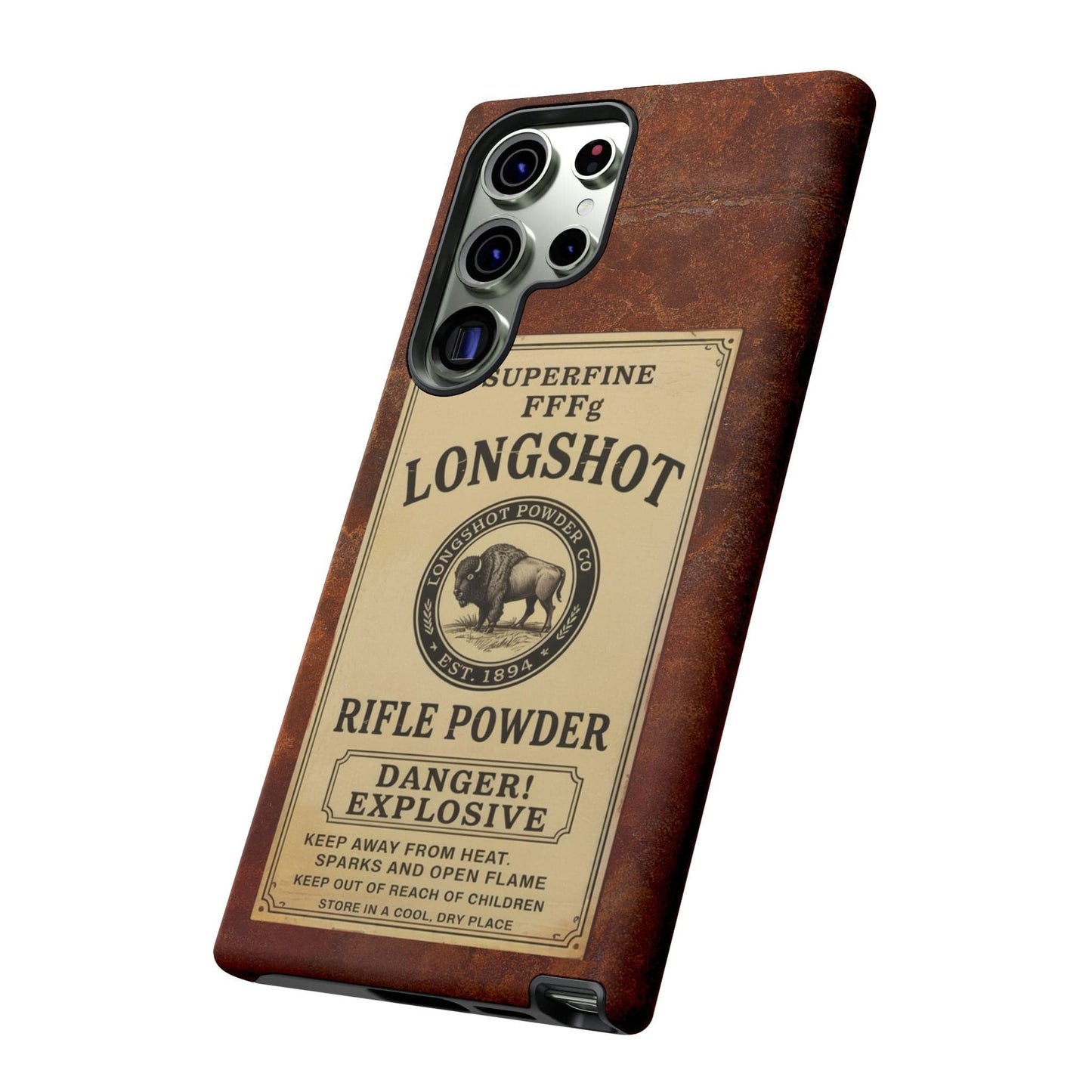 K-Factor Supply Co Longshot Rifle Powder Tough Android Case