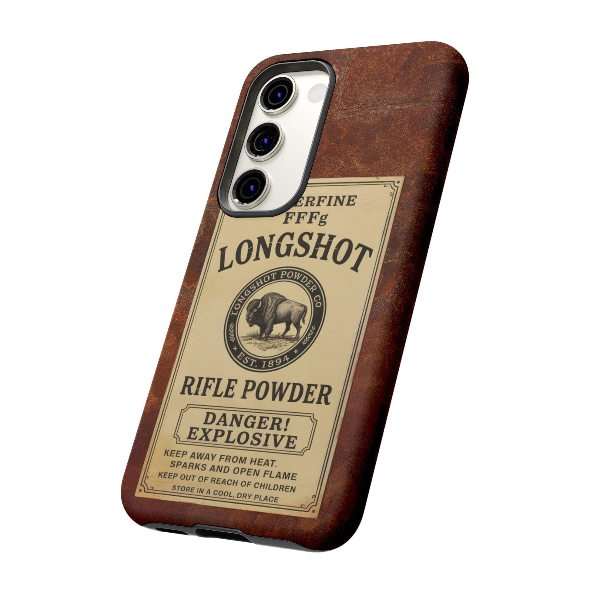 K-Factor Supply Co Longshot Rifle Powder Tough Android Case