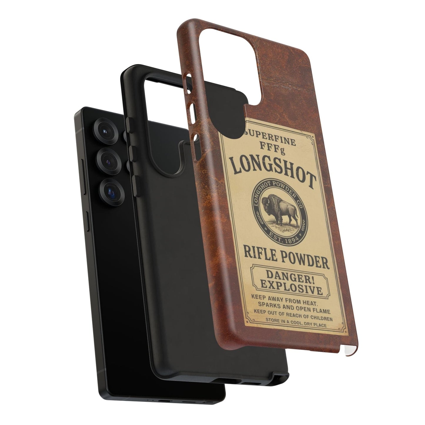 K-Factor Supply Co Longshot Rifle Powder Tough Android Case