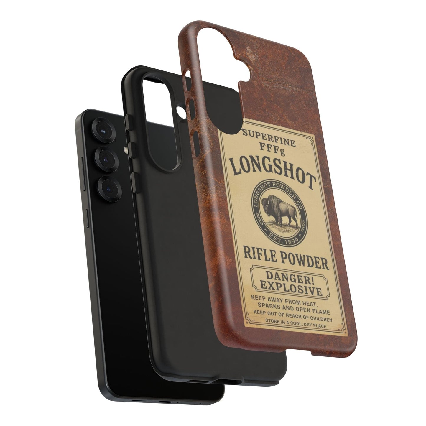 K-Factor Supply Co Longshot Rifle Powder Tough Android Case