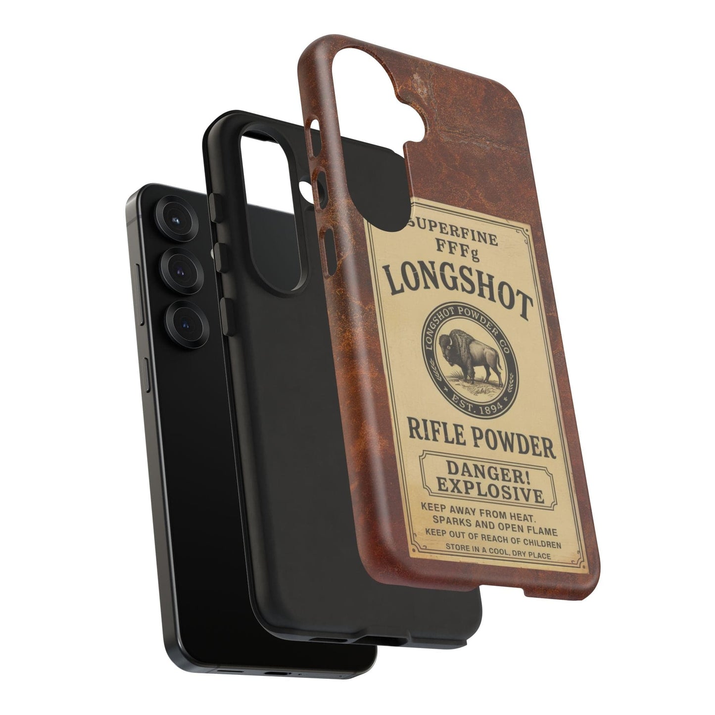 K-Factor Supply Co Longshot Rifle Powder Tough Android Case