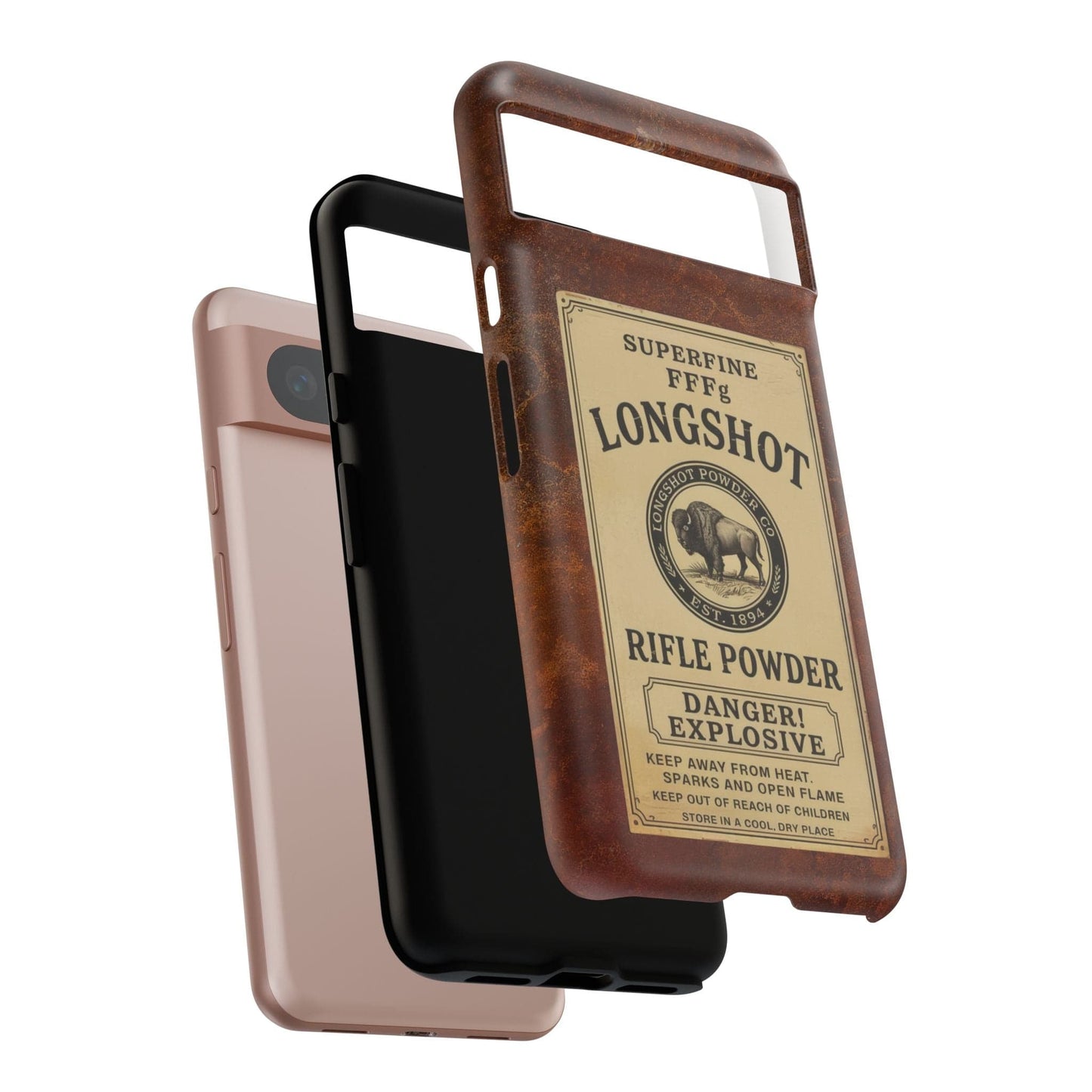 K-Factor Supply Co Longshot Rifle Powder Tough Android Case