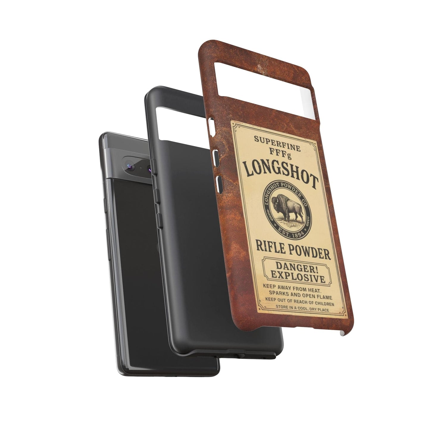 K-Factor Supply Co Longshot Rifle Powder Tough Android Case
