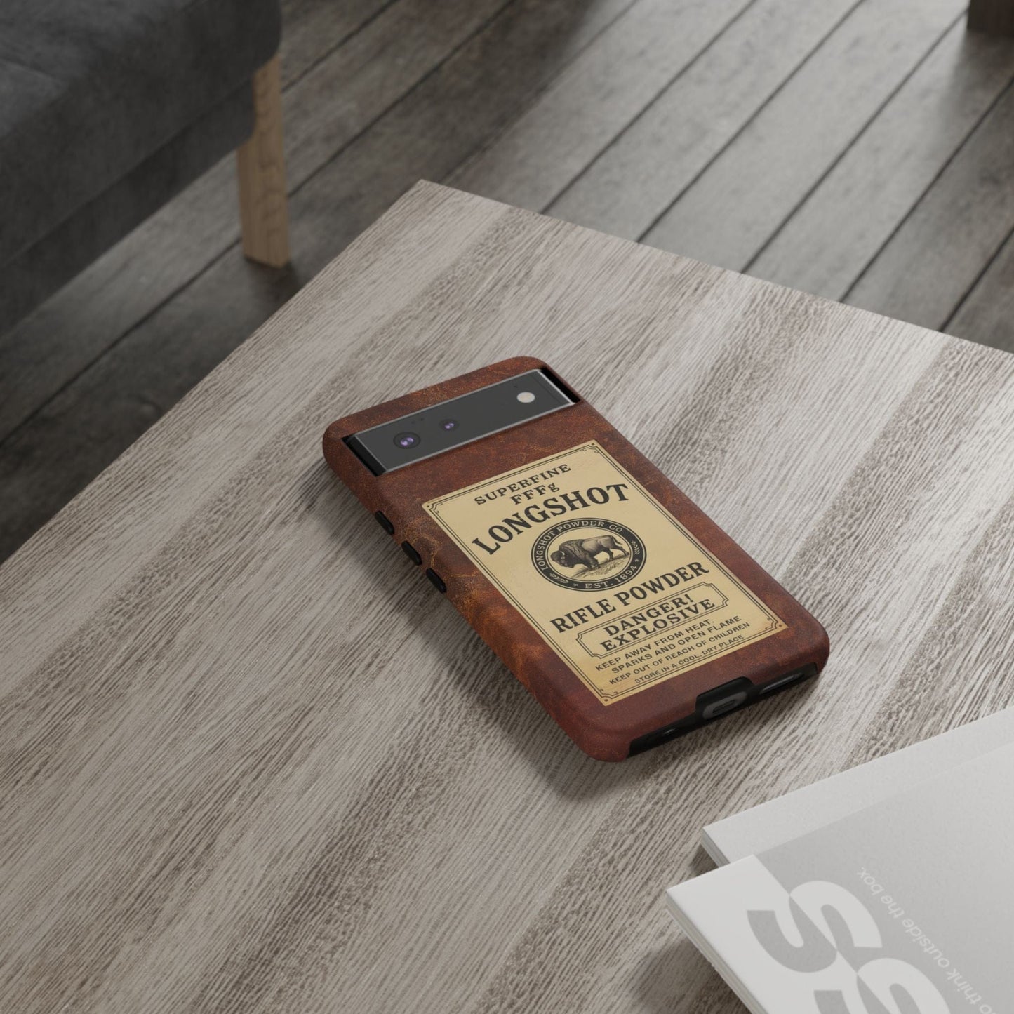 K-Factor Supply Co Longshot Rifle Powder Tough Android Case