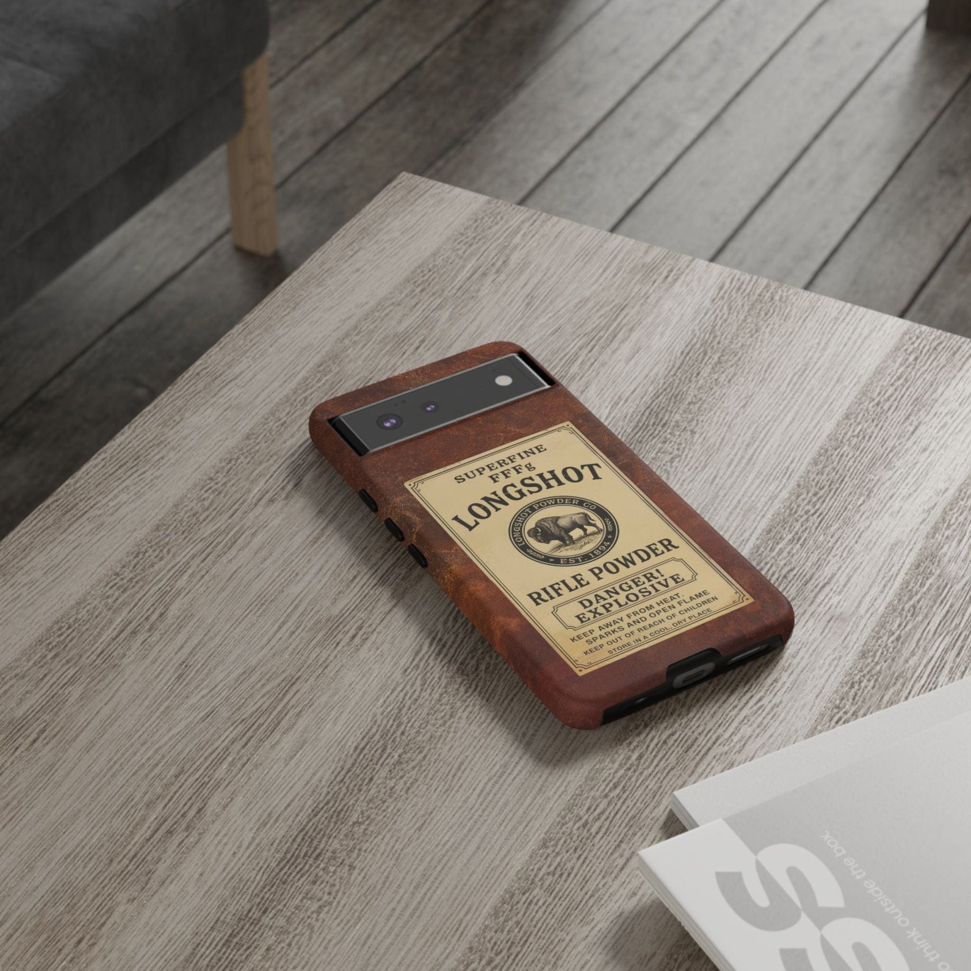 K-Factor Supply Co Longshot Rifle Powder Tough Android Case