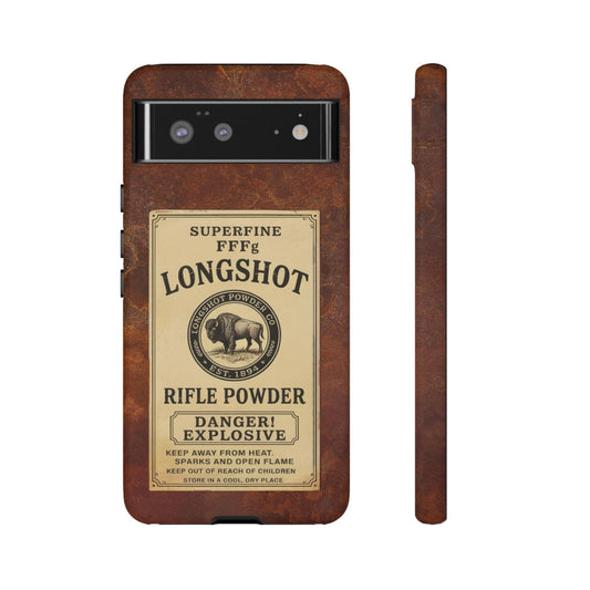 K-Factor Supply Co Longshot Rifle Powder Tough Android Case Google Pixel 6 / Matte